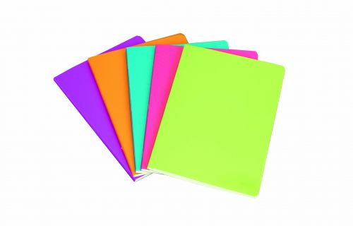 Caderno Agrafado capa Polipropileno A5 Ref. CAG-PP-CST-A5P98 Pautado Sort Moda , Ancor , PA20CAGPPCSTA5P98001 , 5604730055948